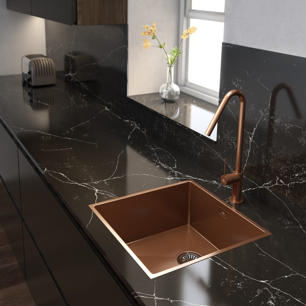 Fregadero Agata Rose Mate