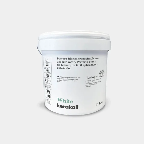 Pintura blanca Kerakoll